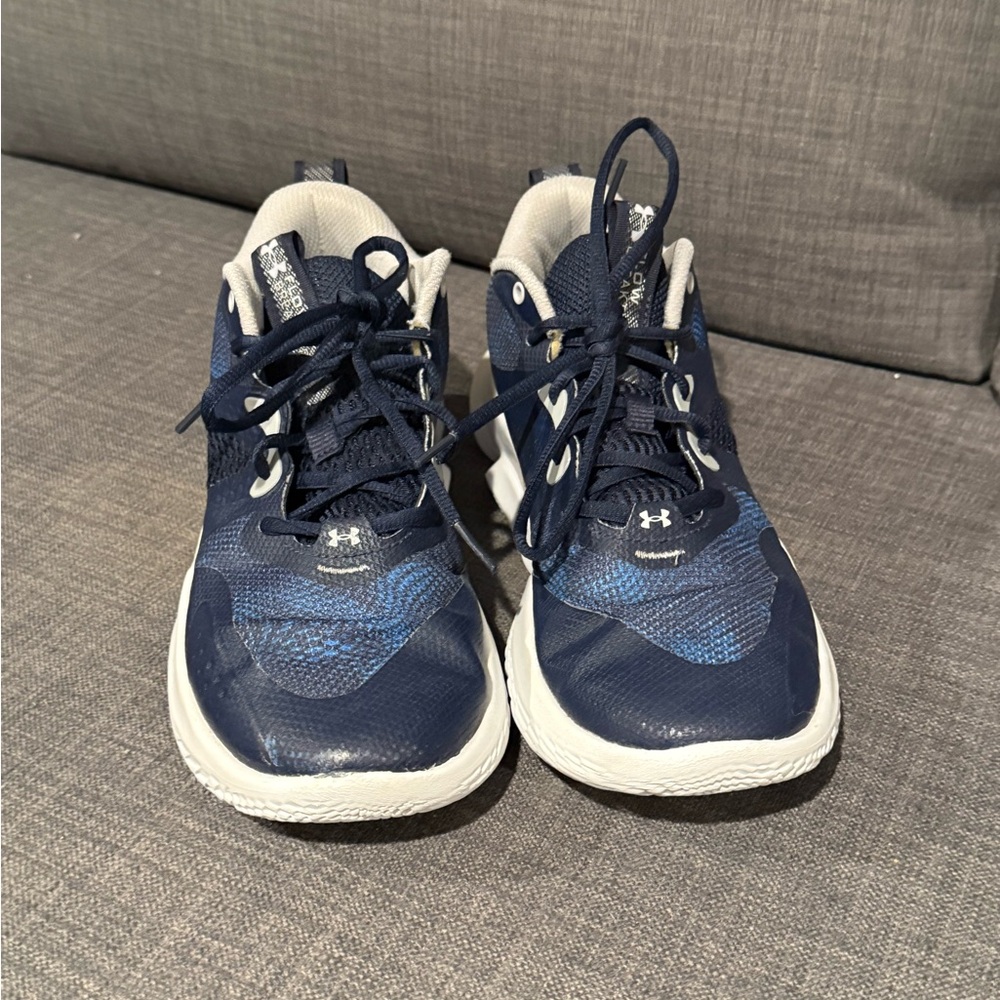 Under Armour Flow Blue Court Shoes